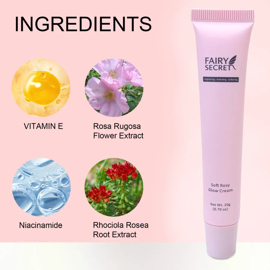 FairySecret® Soft Rosy Glow Cream for Delicate Skin