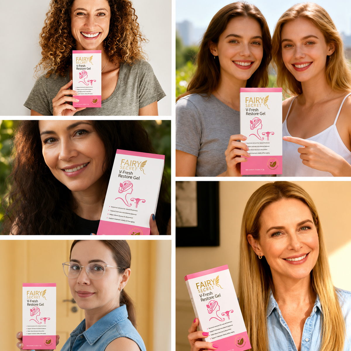 FairySecret® V-Fresh Restore Gel | Natural Botanical Feminine Care