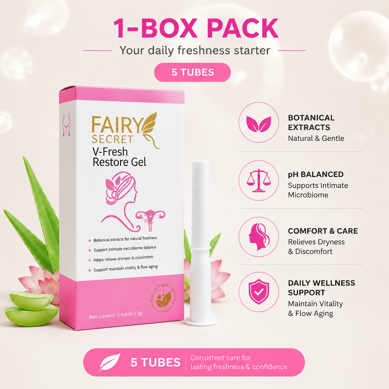 🌸 Begin Your Care Ritual・1 Box